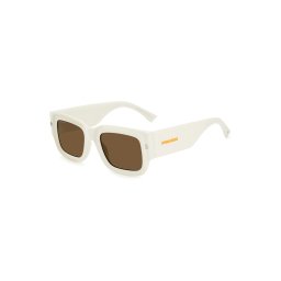 DSQUARED2 Ochelari de soare fildeş / albastru / portocaliu / roșu