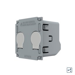 Modul Intrerupator Dublu Cap Scara / Cruce cu Touch LIVOLO SmartElectro IntelligentHouse