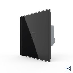 Intrerupator Simplu Cap Scara / Cruce LIVOLO cu Touch - Serie Noua SmartElectro IntelligentHouse