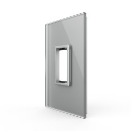 Rama din sticla Livolo standard Italian 1 modul - Serie noua SmartElectro IntelligentHouse