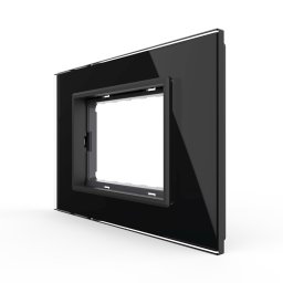 Rama din sticla Livolo standard Italian 3 module - Serie noua SmartElectro IntelligentHouse