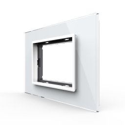 Rama din sticla Livolo standard Italian 3 module - Serie noua SmartElectro IntelligentHouse