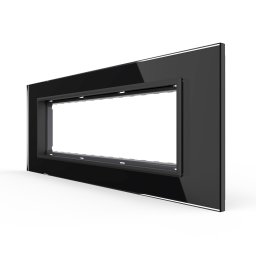 Rama din sticla Livolo standard Italian 6/7 module - Serie noua SmartElectro IntelligentHouse