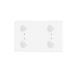 Modul intrerupator cvadruplu cu touch Livolo standard Italian, Serie noua SmartElectro IntelligentHouse