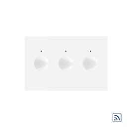 Modul intrerupator triplu wireless cu touch Livolo standard Italian, Serie noua SmartElectro IntelligentHouse
