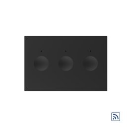 Modul intrerupator triplu wireless cu touch Livolo standard Italian, Serie noua SmartElectro IntelligentHouse