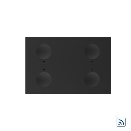 Modul intrerupator cvadruplu wireless cu touch Livolo standard Italian, Serie noua SmartElectro IntelligentHouse