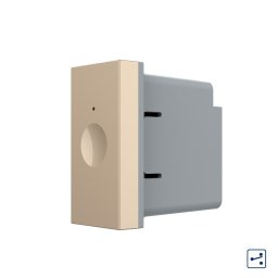 Modul intrerupator simplu cap scara / cruce cu touch Livolo 1M standard Italian, Serie noua SmartElectro IntelligentHouse