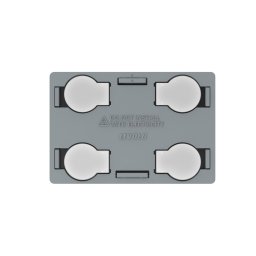 Modul intrerupator cvadruplu cu touch Livolo standard Italian SmartElectro IntelligentHouse