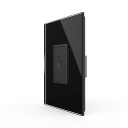 Intrerupator Simplu cu Touch Livolo cu Rama Din Sticla 1M - Serie Noua SmartElectro IntelligentHouse