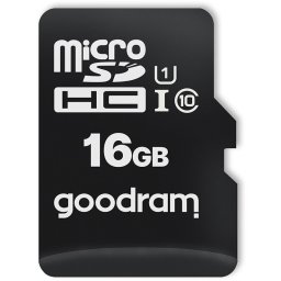 Card de memorie MicroSD Goodram cu Adaptor SD, Memorie 16 GB, Standard UHS-I SmartElectro IntelligentHouse