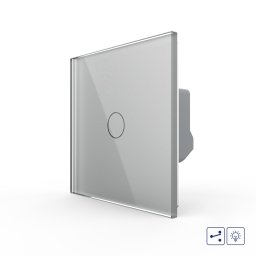 Intrerupator Simplu Cap Scara / Cruce cu Variator si Touch LIVOLO - Serie Noua SmartElectro IntelligentHouse