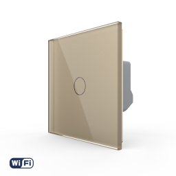 Intrerupator Simplu Wi-Fi LIVOLO cu Touch - Serie Noua SmartElectro IntelligentHouse