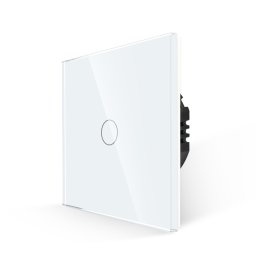 Intrerupator Simplu cu Touch din Sticla LUXION, 500W SmartElectro IntelligentHouse