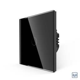 Intrerupator Simplu RF433 cu Touch din Sticla LUXION SmartElectro IntelligentHouse