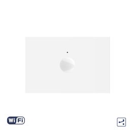 Modul Intrerupator Simplu Cap Scara / Cruce Wi-Fi cu Touch LIVOLO, standard italian – Serie Noua, Alb SmartElectro IntelligentHouse