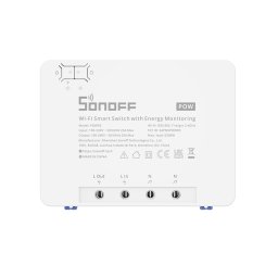 Releu Wi-Fi Sonoff Pow R3, Monitorizare consum electric, Control aplicatie & vocal SmartElectro IntelligentHouse