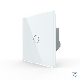 Buton Sonerie cu Touch LIVOLO din Sticla - Serie Noua SmartElectro IntelligentHouse