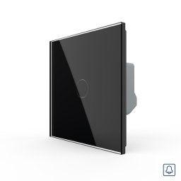 Buton Sonerie cu Touch LIVOLO din Sticla - Serie Noua SmartElectro IntelligentHouse