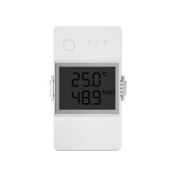 Releu inteligent Wi-Fi Sonoff THR320D, Temperatura & umiditate, Monitor LCD SmartElectro IntelligentHouse