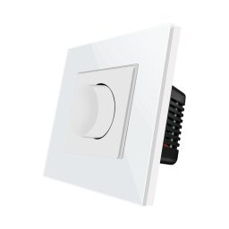 Intrerupator cu Variator Mecanic LUXION cu Rama din Sticla SmartElectro IntelligentHouse