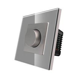 Intrerupator cu Variator Mecanic LUXION cu Rama din Sticla SmartElectro IntelligentHouse