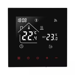 Termostat Wi-Fi pentru incalzirea termica pe gaz BeOk TDR89-WIFI-WPB SmartElectro IntelligentHouse