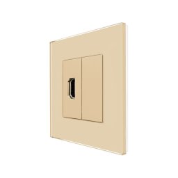 Priza HDMI cu Rama din Sticla LUXION SmartElectro IntelligentHouse