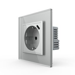 Priza Schuko + USB-C LIVOLO, Standard German - Serie Noua SmartElectro IntelligentHouse