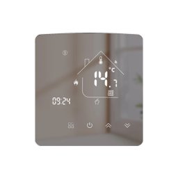 Termostat pentru incalzire termica pe gaz Beok TGR85-WIFI-WPB, Programare, Control aplicatie SmartElectro IntelligentHouse