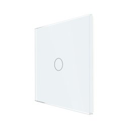 Panou Intrerupator Simplu cu Touch Din Sticla LUXION SmartElectro IntelligentHouse