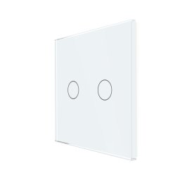 Panou Intrerupator Dublu cu Touch Din Sticla LUXION SmartElectro IntelligentHouse