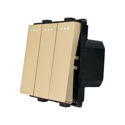 Modul Intrerupator Triplu Mecanic LUXION SmartElectro IntelligentHouse