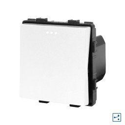 Modul Intrerupator Simplu Cap Scara Mecanic LUXION SmartElectro IntelligentHouse
