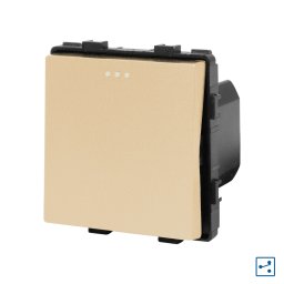 Modul Intrerupator Simplu Cap Scara Mecanic LUXION SmartElectro IntelligentHouse
