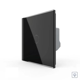 Intrerupator Simplu cu Variator LIVOLO cu Touch Din Sticla – Serie Noua SmartElectro IntelligentHouse