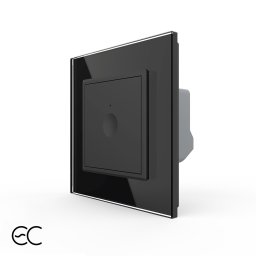 Intrerupator Simplu cu Touch LIVOLO cu Rama din Sticla - Protocol ZigBee EC SmartElectro IntelligentHouse