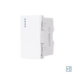 Modul Intrerupator Simplu Cap-Scara Mecanic 1M LUXION, Standard Italian SmartElectro IntelligentHouse
