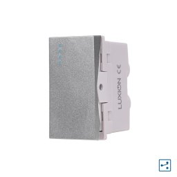 Modul Intrerupator Simplu Cap-Scara Mecanic 1M LUXION, Standard Italian SmartElectro IntelligentHouse