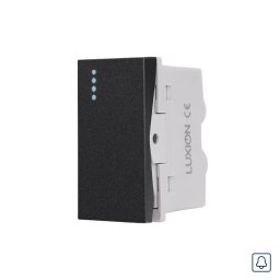 Modul Buton Revenire Mecanic (Sonerie) 1M LUXION, Standard Italian SmartElectro IntelligentHouse