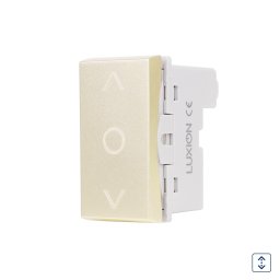 Modul Intrerupator Mecanic Jaluzele 1M LUXION, Standard Italian SmartElectro IntelligentHouse