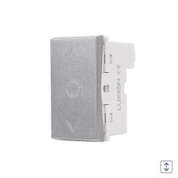 Modul Intrerupator Mecanic Jaluzele 1M LUXION, Standard Italian SmartElectro IntelligentHouse