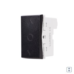 Modul Intrerupator Mecanic Jaluzele 1M LUXION, Standard Italian SmartElectro IntelligentHouse
