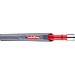 Creion mecanic tamplar edding 8890, corp aluminiu, mina rectangulara 2x5 mm, HB, argintiu