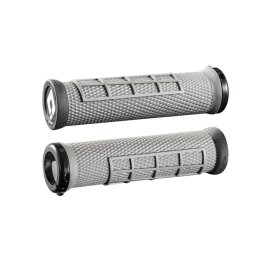 ODI Elite Flow Lock-on, riduri transversale si longitudinale, design ergonomic, gri