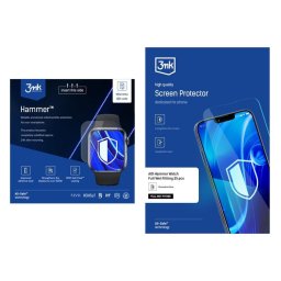 Folie protectie smartwatch universal All-Safe AIO Hammer Full Wet Fitting, set 25 bucati