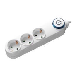 Prelungitor 3 PRIZE SCHUKO, 1,5M, 3680W, 3X 1.5MMP, INTRERUPATOR, 3PI15-3680