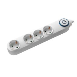 Prelungitor 4 PRIZE SCHUKO, 5M, 3680W, 3X 1,5MMP, INTRERUPATOR 4PI5-3680