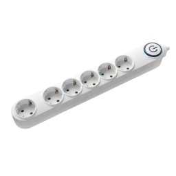 Prelungitor 6 PRIZE SCHUKO, 5M, 3680W, 3X 1,5MMP, INTRERUPATOR, 6PI5-3680