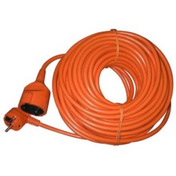 Prelungitor 1PO10-3680 1 priza Schuko 3680W 10m, Portocaliu